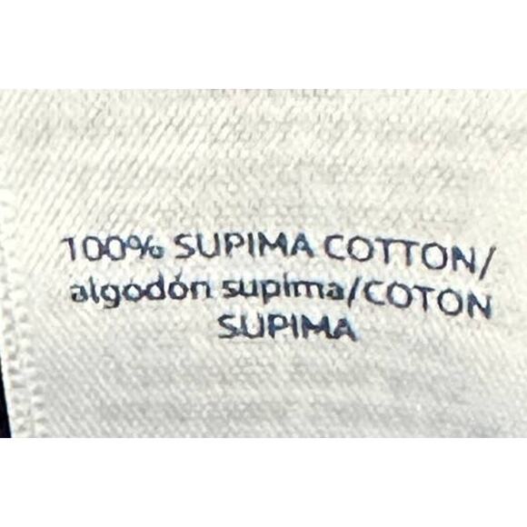 Buttoned Down Men Shirt XL Blue Long Sleeve 100% Supima Cotton All Over Print - Picture 7 of 7